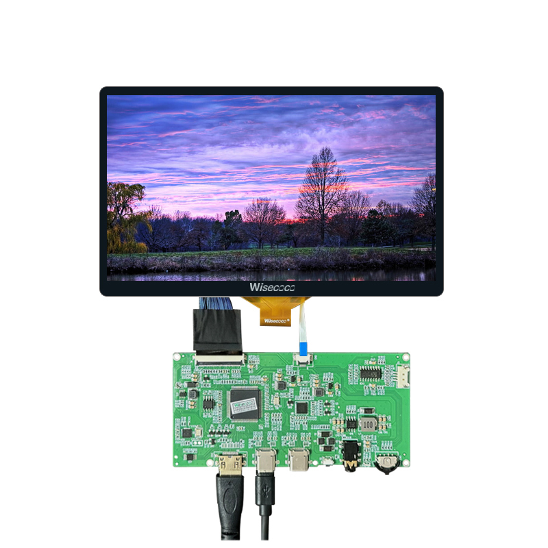 Raspberry Pi - Wisecoco 7 Inch 1920x1080 FHD LCD-module