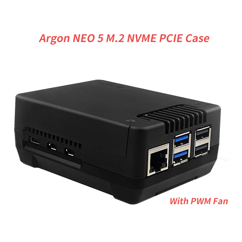 Pi Cooler - Argon NEO 5 M.2 NVME PCIE-behuizing
