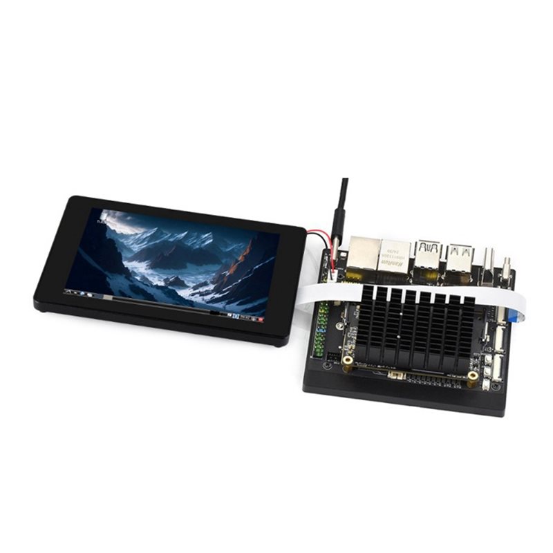 Raspberry Pi 4 - A33T-DSI-display, 4 inch LCD-scherm met capacitief