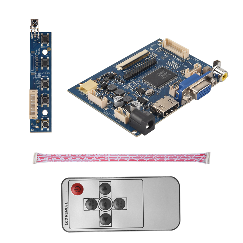 Pi Display - AA08-7 Inch 1024X600 Lcd-scherm Driver Board