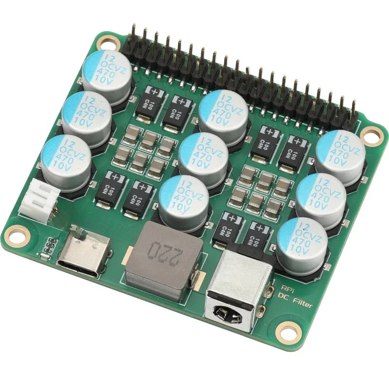 Raspberry Pi 4 - I2S Signaalzuiveraar Isolatie-uitbreidingskaart CLC-filter voor Raspberry