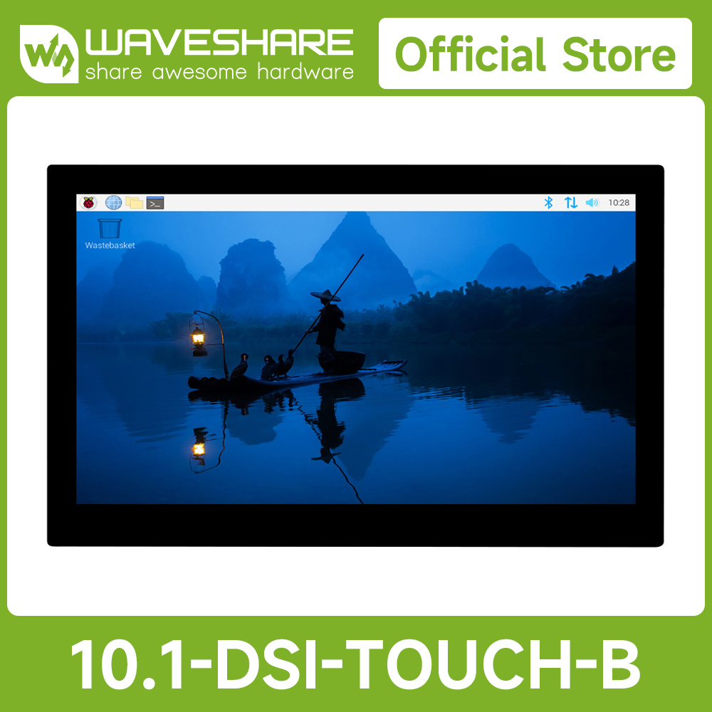 Pi Display - 10,1 inch DSI capacitief aanraakscherm voor