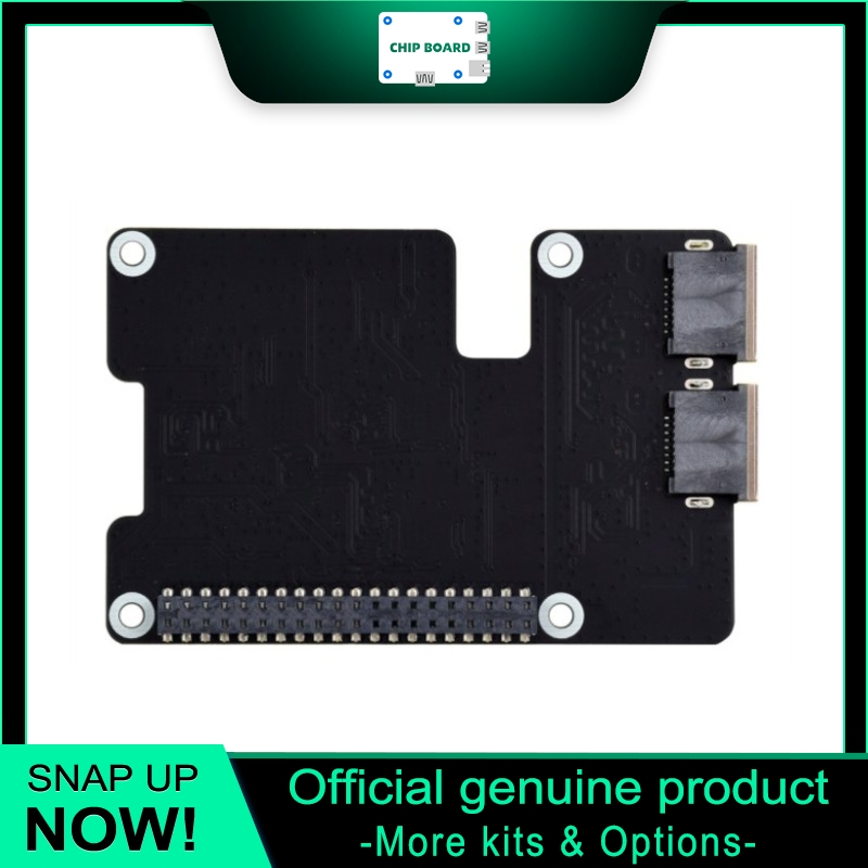 Raspberry Pi 5 - Waveshare PCIe Dual 2.5G Ethernet-adapter voor