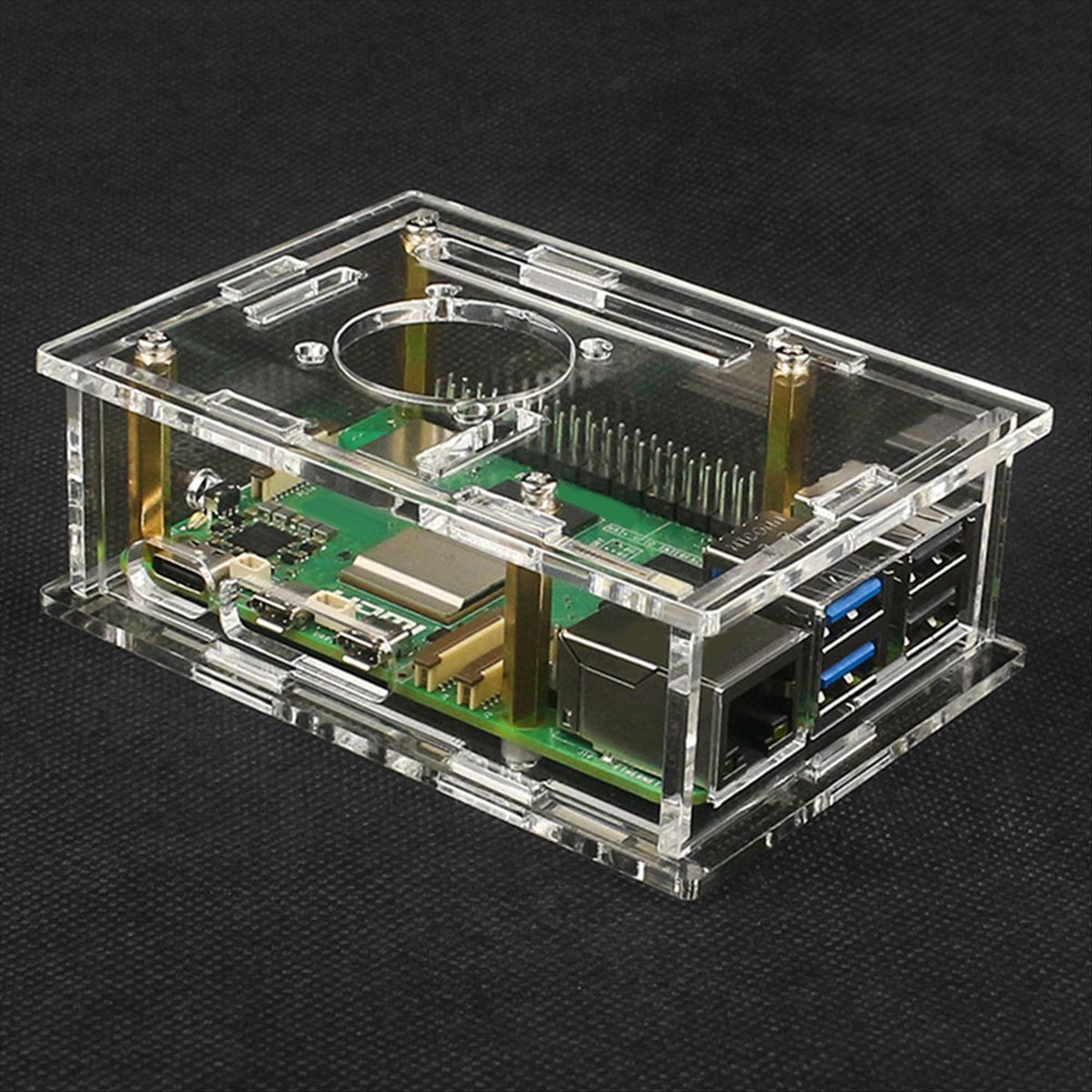 Pi 5 Case - 618 Mega Sale: 5 Acryl Transparante