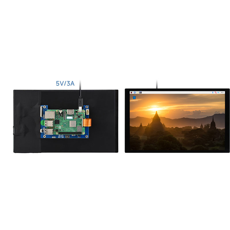 10,1 inch DSI touchscreen voor - Raspberry Pi 5 recensie en prijs