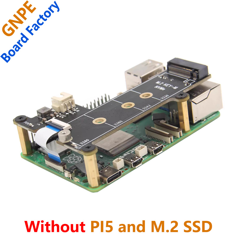 Raspberry Pi 5 PCIE M.2 NVMe-p - Pi Cooler recensie en prijs