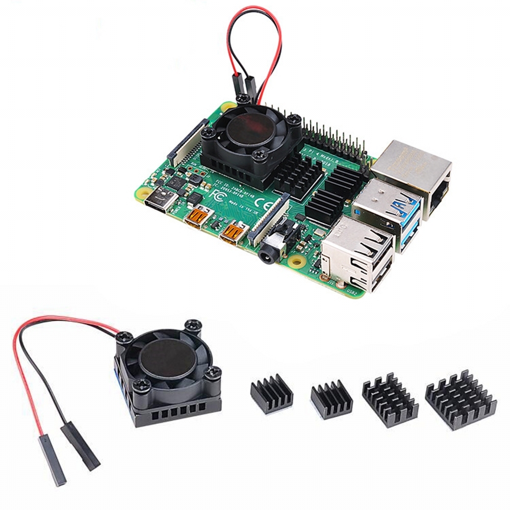 Voor Raspberry Pi 4 Model B He - Pi Cooler recensie en prijs