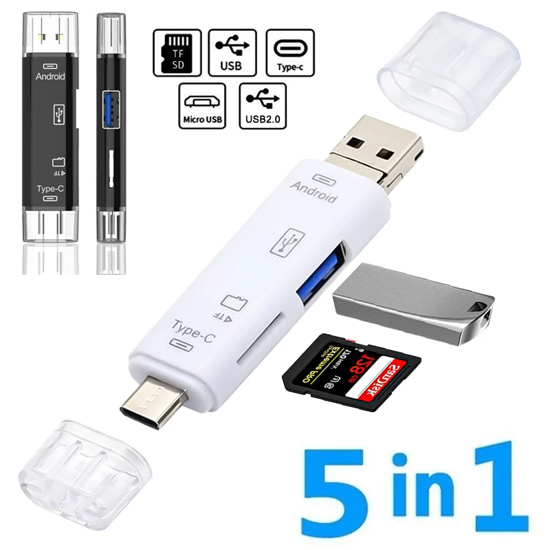 5 in 1 Multifunctionele Usb 2. - Micro Sd Card recensie en prijs