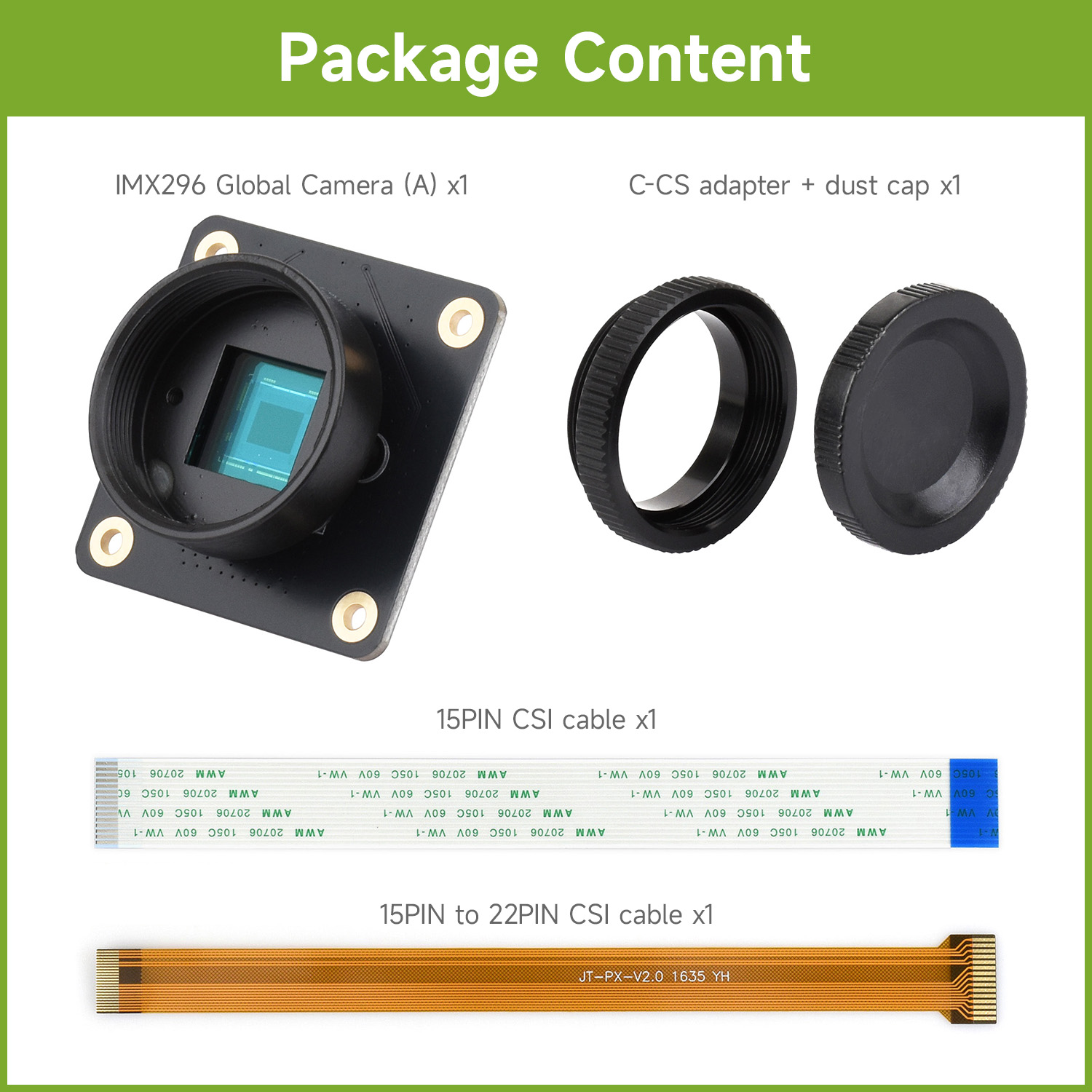 Waveshare IMX296 Global Shutte - Raspberry Pi Global Shutter Camera Imx296 recensie en prijs