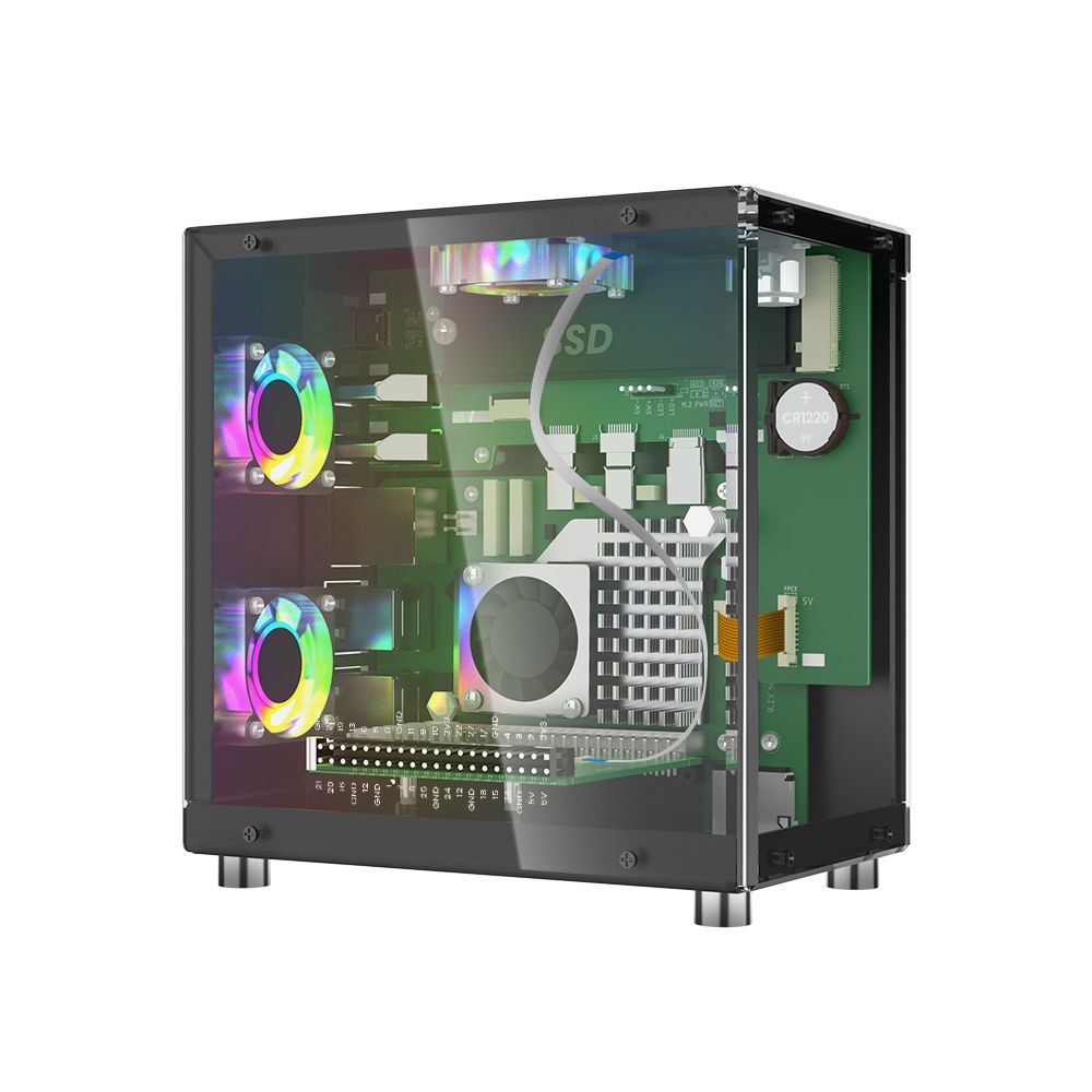 Raspberry Pi 5-behuizing besch - Pi 5 Case recensie en prijs