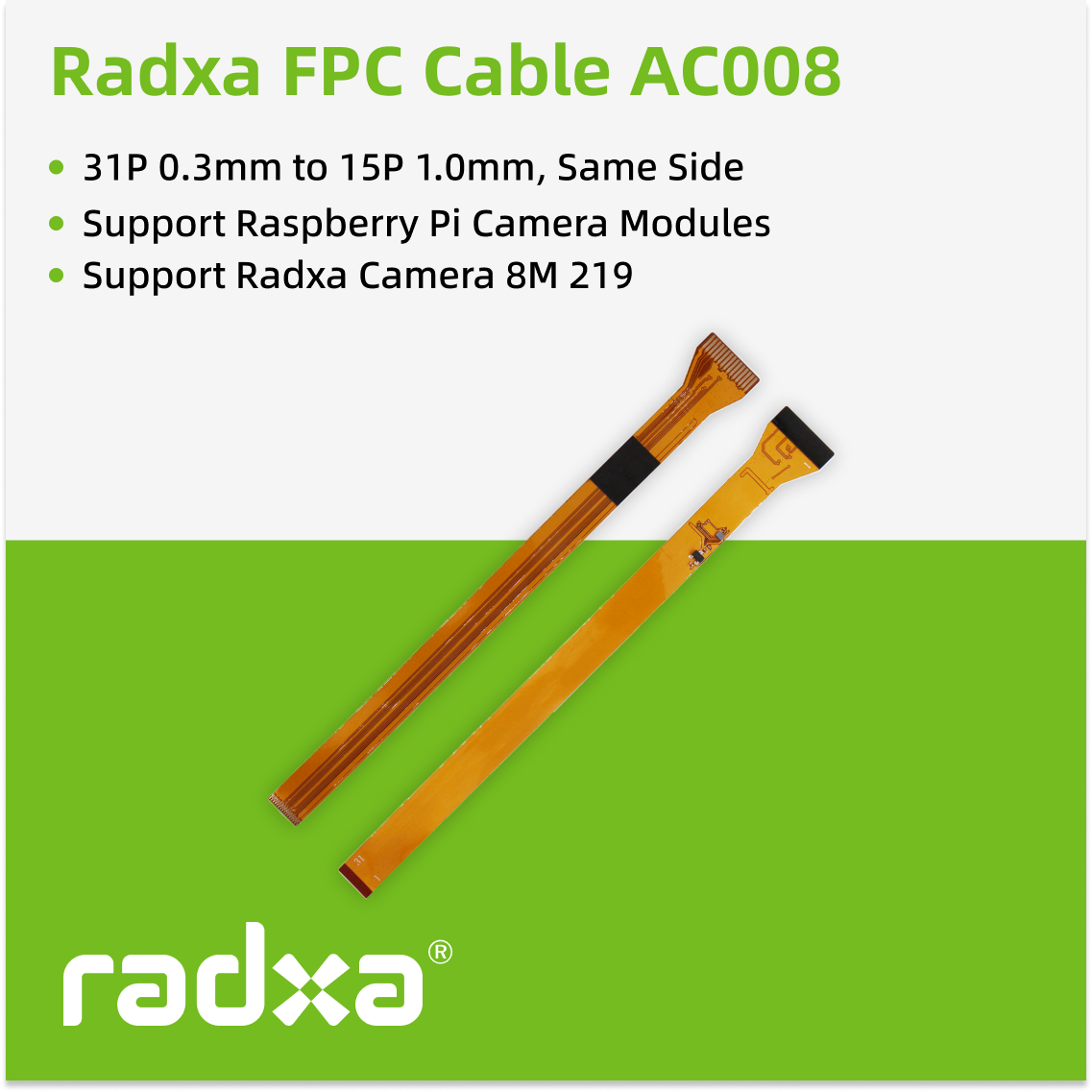 Radxa Camera FPC-kabel voor ca - Pi Camera Cable recensie en prijs