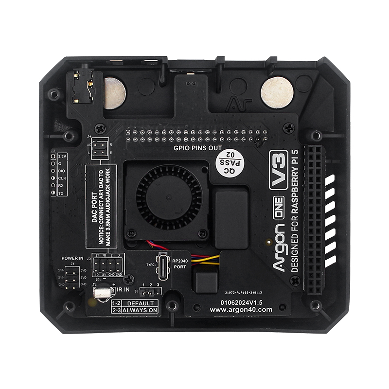 Argon ONE V3 M.2 NVME behuizin - Pi 5 Case recensie en prijs