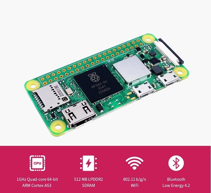 Raspberry Pi Zero 2 W, vijf ke - Pi Zero recensie en prijs