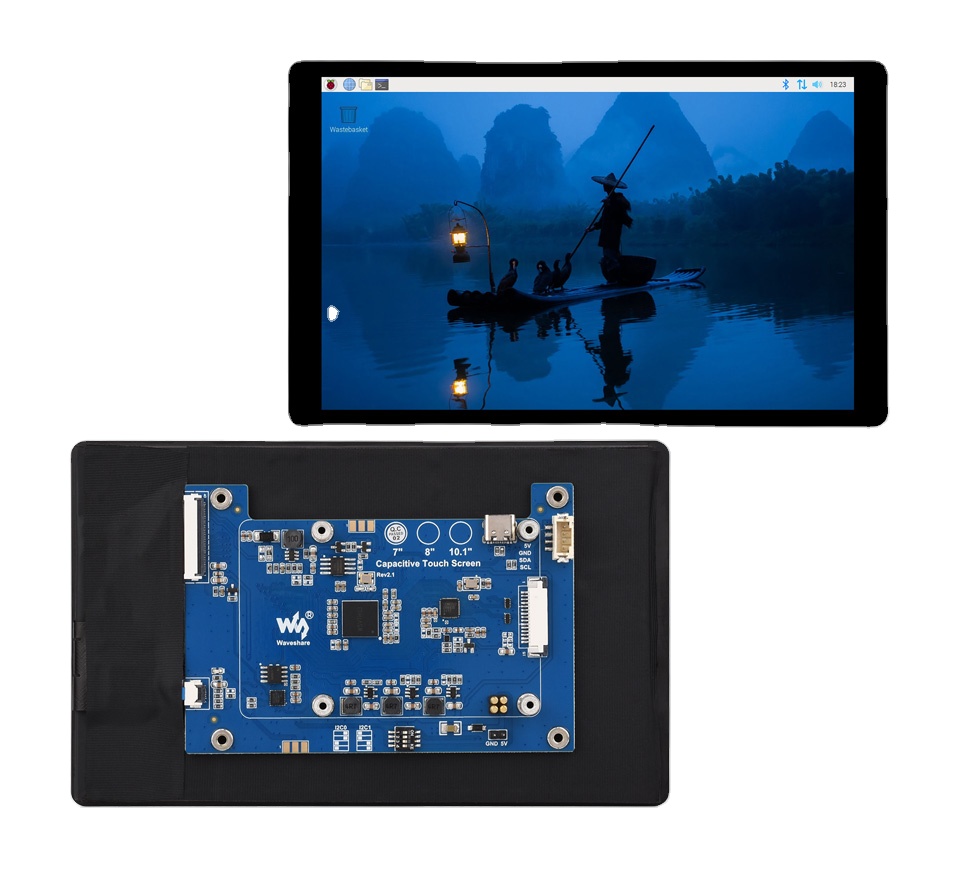 7 inch DSI LCD (E) Waveshare c - Pi Display recensie en prijs