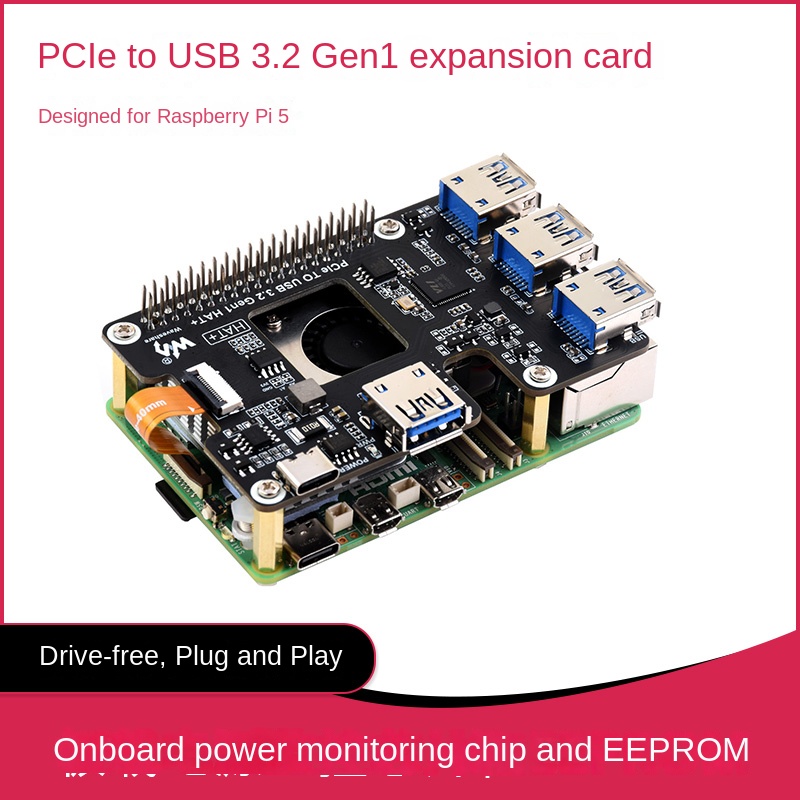 Waveshare Raspberry Pi 5 PCIe  - Raspberry Pi 5 recensie en prijs