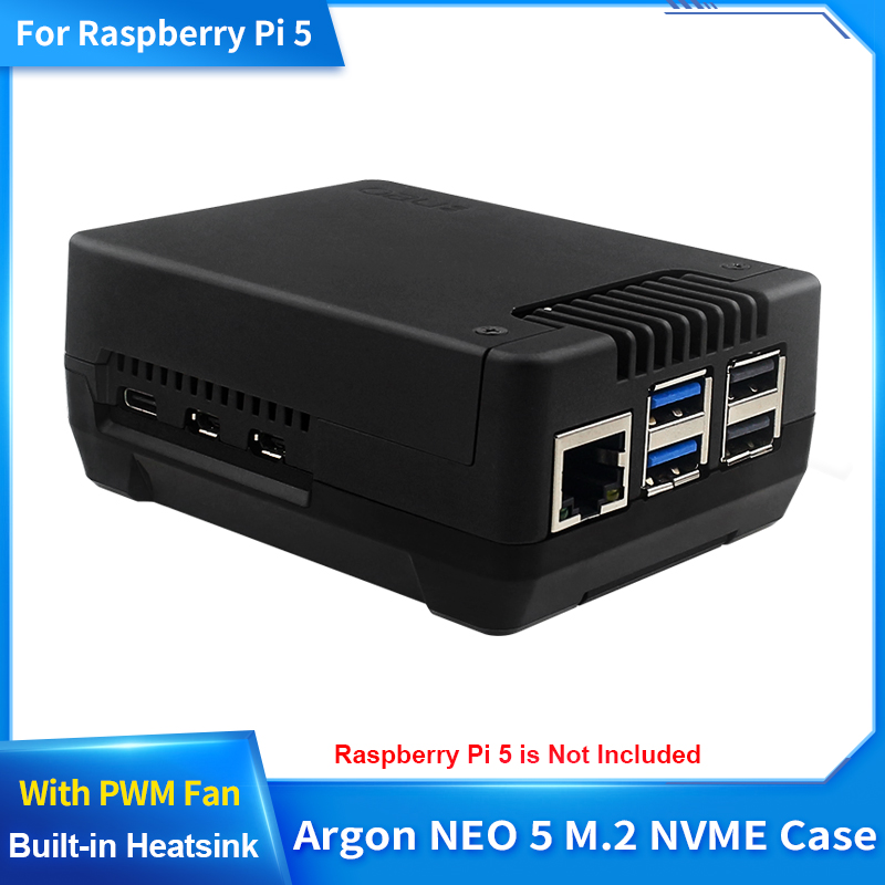 Argon NEO 5 M.2 NVME PCIE-behu - Pi Cooler recensie en prijs