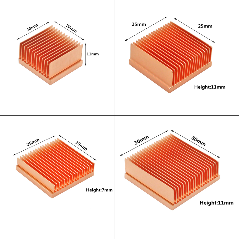 Zuiver Koper Heatsink DIY Koel - Pi Cooler recensie en prijs