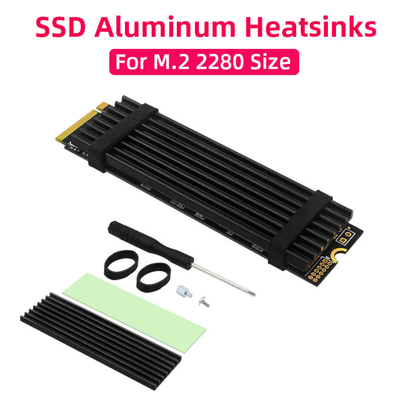 M.2 SSD Heatsink Aluminium Rad - Pi Cooler recensie en prijs