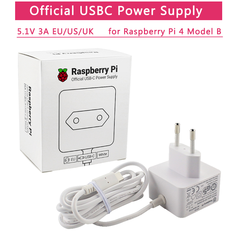 Officiële Raspberry Pi 4 Voedi - Pi Power Supply recensie en prijs